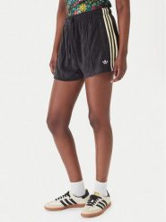 Adidas Szorty sportowe Terry Towel Firebird KD1398 Czarny Loose Fit. Czarne spodenki sportowe damskie Adidas, xs, bez wzorów, z bawełny. Za 179.99 zł.
