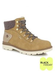 Kimberfeel Botki zimowe "Albane" w kolorze jasnobrązowym rozmiar: 40. Brązowe botki damskie Kimberfeel, na zimę, bez obcasa, bez zapięcia. Za 344.99 zł.