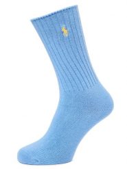 Polo Ralph Lauren Skarpety Kobiety Bawełna niebieski, ONE SIZE. Niebieskie skarpetki damskie Polo Ralph Lauren, bez wzorów, z bawełny. Za 44.95 zł.