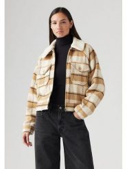 Levi's Kurtka koszulowa w kolorze karmelowym rozmiar: M. Brązowe kurtki damskie Levi's, m, z aplikacjami, z wełny, bez kaptura. Za 308.18 zł.