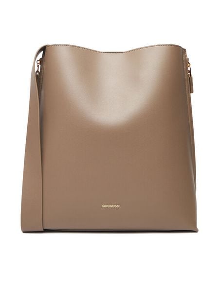 Gino Rossi Torebka WEN-3 Beżowy. Brązowe torebki klasyczne damskie Gino Rossi, bez dodatków. Za 349.99 zł.