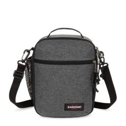 Torba na ramię Eastpak The Lunch One. Czarne torby na laptopa Eastpak, bez wzorów, z materiału. Za 287.50 zł.