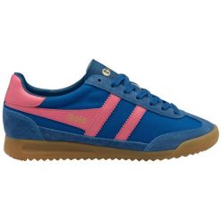 Sneakersy damskie Gola Tornado. Czerwone obuwie sportowe casual damskie Gola, bez zapięcia. Za 427.50 zł.