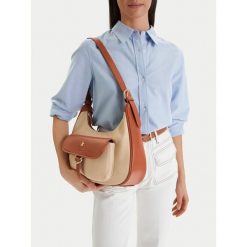 Torebka Beverly Hills Polo Club. Brązowe torebki klasyczne damskie Beverly Hills Polo Club, bez dodatków. Za 229.99 zł.