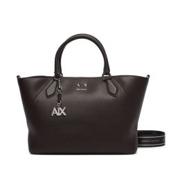 Torebka Armani Exchange. Brązowe torebki klasyczne damskie Armani Exchange, bez dodatków. Za 729.99 zł.