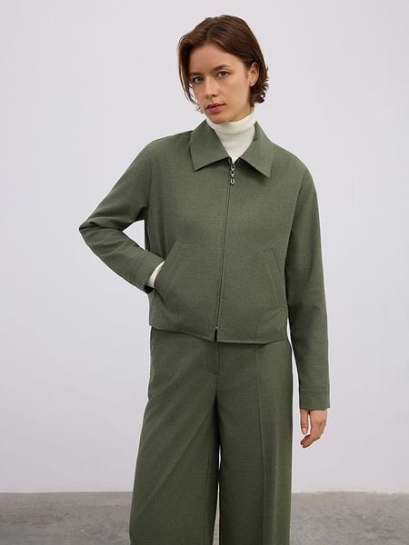 BGN Kurtka koszulowa w kolorze zielonym rozmiar: 34. Zielone kurtki damskie BGN, bez wzorów, bez kaptura. Za 231.13 zł.