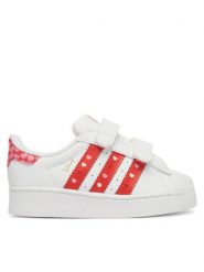 Adidas Sneakersy Superstar Led Lights Cf I KK1294 Biały. Białe buty sportowe dziewczęce Adidas, ze skóry, bez zapięcia. Za 349.99 zł.
