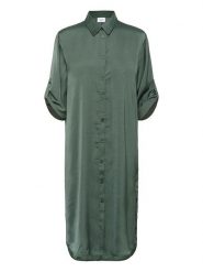 SAINT TROPEZ Sukienka w kolorze zielonym rozmiar: XXL. Zielone sukienki damskie Saint Tropez, bez wzorów, bez ramiączek. Za 149.95 zł.