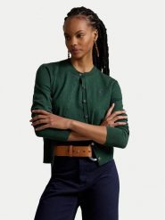 Polo Ralph Lauren Kardigan 211971871506 Zielony Regular Fit. Zielone kardigany damskie Polo Ralph Lauren, l, bez wzorów, z bawełny. Za 859.99 zł.