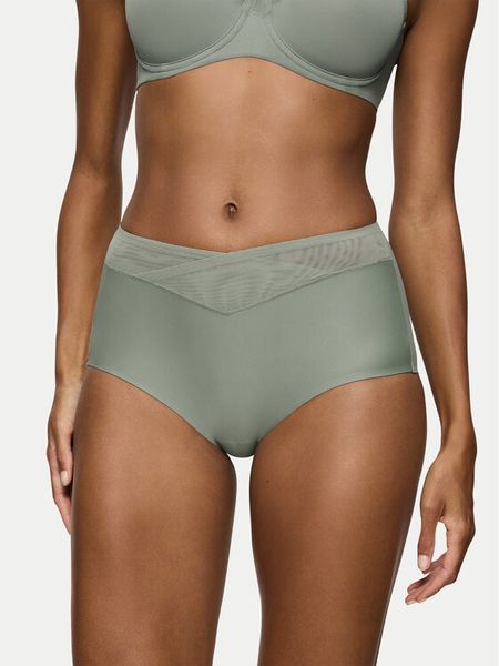 Triumph Figi klasyczne z wysokim stanem True Shape Sensation 10218231 Zielony. Zielone figi Triumph, bez wzorów, z syntetyku. Za 89.99 zł.
