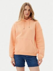 Volcom Bluza Stone Heart Up B4112509 Pomarańczowy Oversize. Brązowe bluzy damskie Volcom, m, bez wzorów, z bawełny, bez kaptura. Za 169.99 zł.