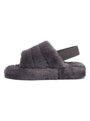 ISLAND BOOT Kapcie "Poppy" w kolorze szarym rozmiar: 37. Szare kapcie damskie Island Boot. Za 87.81 zł.