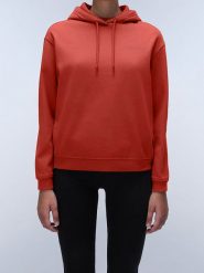 Napapijri Bluza w kolorze czerwonym rozmiar: XL. Czerwone bluzy damskie Napapijri, xl, bez wzorów, z kapturem. Za 184.46 zł.
