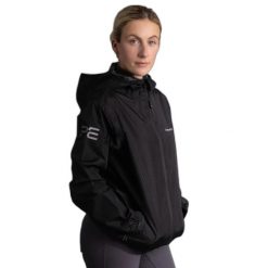 Wodoodporna kurtka jeździecka dla kobiet Premier Equine Nox Duo. Czarne kurtki damskie PREMIER EQUINE, s, bez wzorów, bez kaptura. Za 363.50 zł.