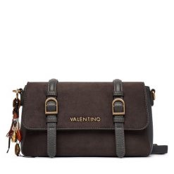 Torebka Valentino. Szare listonoszki damskie Valentino, bez wzorów, bez dodatków. Za 619.99 zł.