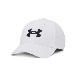 Czapka Under Armour Blitzing. Białe czapki damskie Under Armour, bez wzorów, z poliesteru. Za 208.99 zł.