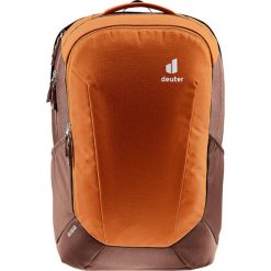 Plecak miejski Deuter Giga - chestnut/umbra. Brązowe plecaki Deuter, bez wzorów. Za 403.99 zł.