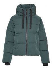 MOSS COPENHAGEN Kurtka zimowa "Pavinaria" w kolorze morskim rozmiar: L/XL. Niebieskie kurtki damskie Moss Copenhagen, na zimę, l, bez wzorów, z puchu, bez kaptura. Za 353.95 zł.