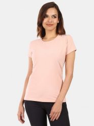 Kilpi Koszulka "Promo" w kolorze jasnoróżowym rozmiar: 44. Różowe koszulki damskie Kilpi, bez wzorów, bez kołnierzyka, bez ramiączek. Za 60.99 zł.