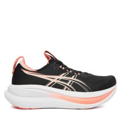 Buty do biegania Asics. Czarne obuwie sportowe damskie Asics, do biegania. Za 899.99 zł.
