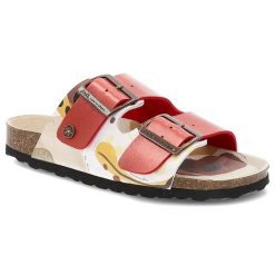 Czerwone Klapki Anekke Modne Obuwie Damskie. Czerwone klapki damskie Anekke, bez wzorów, bez obcasa, bez zapięcia. Za 259.00 zł.