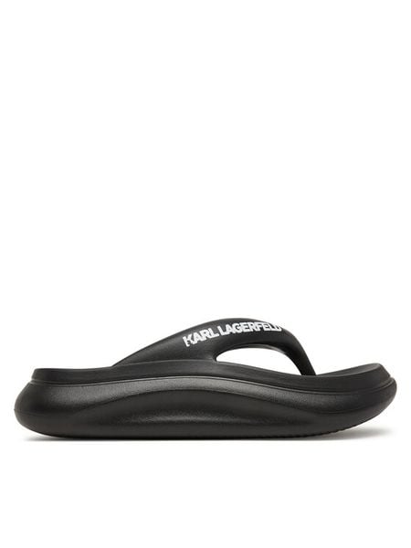 KARL LAGERFELD Japonki Skoona II KL85025 Czarny. Czarne klapki damskie KARL LAGERFELD, bez wzorów, bez obcasa, bez zapięcia. Za 389.99 zł.