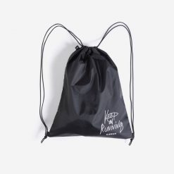 Worek Na Buty Do Biegania. Czarne obuwie sportowe damskie KIPRUN, z materiału, bez zapięcia, do biegania. Za 19.99 zł.