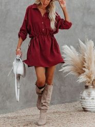 LA Angels Sukienka w kolorze czerwonym rozmiar: M. Czerwone sukienki damskie LA Angels, bez wzorów, bez ramiączek. Za 181.76 zł.