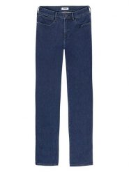 Wrangler Dżinsy - Slim fit - w kolorze granatowym rozmiar: W31/L34. Niebieskie jeansy damskie Wrangler. Za 162.87 zł.
