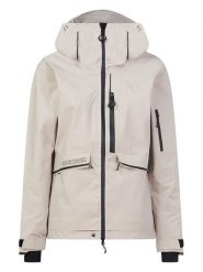 ROCK EXPERIENCE Kurtka narciarska "Rockmantic" w kolorze beżowym rozmiar: L. Brązowe kurtki sportowe damskie ROCK EXPERIENCE, l, bez wzorów, z materiału, bez kaptura. Za 948.99 zł.