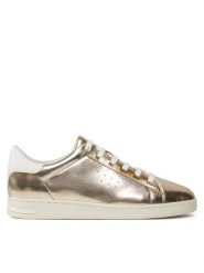 Geox Sneakersy D Jaysen D451BB 044BC C2L1R Złoty. Żółte obuwie sportowe damskie Geox, ze skóry, bez zapięcia. W wyprzedaży za 339.99 zł.