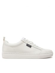 HUGO Sneakersy Morrie 50536634 10263296 01 Biały. Białe obuwie sportowe damskie Hugo, ze skóry, bez zapięcia. W wyprzedaży za 319.99 zł.