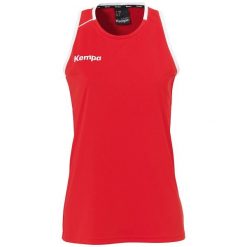 Damska koszulka typu tank top Kempa Player. Białe bluzki damskie Kempa, xl, bez wzorów, sportowe, bez kołnierzyka, bez ramiączek. Za 136.50 zł.