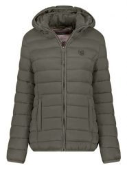 Geographical Norway Kurtka pikowana w kolorze khaki rozmiar: XL. Brązowe kurtki damskie Geographical Norway, xl, bez wzorów, bez kaptura. Za 144.92 zł.