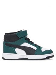 Puma Sneakersy Rebound Slam Mid Ac+ Ps 408801 Biały. Białe buty sportowe chłopięce Puma, ze skóry, bez zapięcia. Za 249.99 zł.