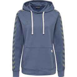 Bluza damska z kapturem Hummel Lmove Classic. Niebieskie bluzy damskie Hummel, xs, bez wzorów, z kapturem. W wyprzedaży za 235.05 zł.