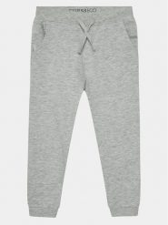 Guess Spodnie dresowe N93Q17 KAUG0 Szary Regular Fit. Szare spodnie dresowe chłopięce Guess, z bawełny. Za 89.99 zł.