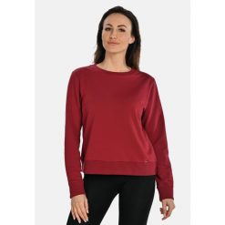 Bawełniana bluza damska z okrągłym dekoltem Teyli Ellis. Niebieskie bluzy damskie Teyli, xl, bez wzorów, z bawełny, bez kaptura. Za 229.99 zł.