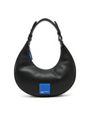 Karl Lagerfeld Jeans Torebka A1W30002 Czarny. Czarne torebki klasyczne damskie Karl Lagerfeld Jeans, z jeansu, bez dodatków. Za 479.99 zł.