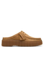 Clarks Klapki Torhill Mule 26181196 Brązowy. Brązowe klapki damskie Clarks, bez wzorów, ze skóry, bez obcasa, bez zapięcia. Za 489.99 zł.