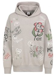 Sublevel Bluza w kolorze jasnoszarym rozmiar: XL. Szare bluzy damskie Sublevel, xl, bez wzorów, z kapturem. Za 147.91 zł.