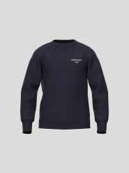 Bjorn_borg Bluza junior z recyklingowanego poliestru – NIGHT SKY. Niebieskie bluzy damskie Björn Borg, bez wzorów, bez kaptura. Za 249.50 zł.