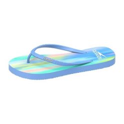 Japonki Speedo W Flip Flop. Niebieskie klapki damskie Speedo, bez wzorów, bez obcasa, bez zapięcia. Za 84.99 zł.