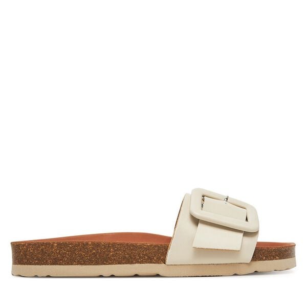 Klapki Dr. Brinkmann. Brązowe klapki damskie Dr. Brinkmann, bez wzorów, bez obcasa, bez zapięcia. Za 179.99 zł.