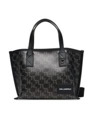 KARL LAGERFELD Torebka A1W30184 Czarny. Czarne torebki klasyczne damskie KARL LAGERFELD, ze skóry, bez dodatków. Za 599.99 zł.