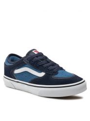 Vans Tenisówki Jn Rowley Classic VN000E52QXI1 Niebieski. Niebieskie buty sportowe chłopięce Vans, z materiału, bez zapięcia. Za 179.99 zł.