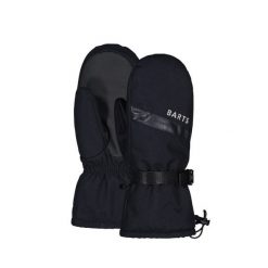 Rękawice narciarskie Barts Freesstyle. Czarne rękawiczki damskie Barts, bez wzorów, z materiału. Za 257.00 zł.