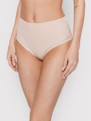 Chantelle Figi klasyczne z wysokim stanem Pure Light C10M80 Beżowy. Brązowe figi Chantelle, bez wzorów, z syntetyku. Za 159.99 zł.