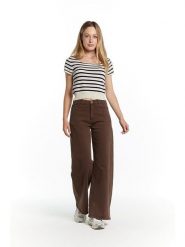 Tamba Dżinsy - Flared fit - w kolorze brązowym rozmiar: 42. Brązowe jeansy damskie Tamba, z podwyższonym stanem. Za 180.49 zł.