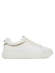 TWINSET Sneakersy 252TCP020 Biały. Białe obuwie sportowe damskie Twinset, ze skóry, bez zapięcia. Za 789.99 zł.